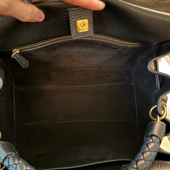 Mulberry - Large Iris - Black with gold hardware - Picture 7 of 16